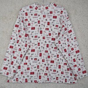 White Stag* Women's Long Sleeve Turtle Neck Pullover Holiday Blouse~Size 18W/20W
